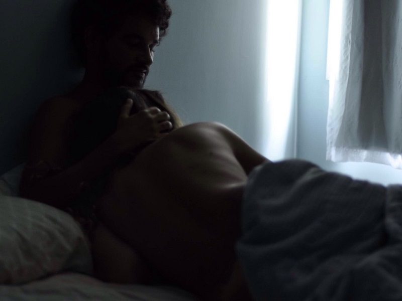 couple lying in bed experiencing intimacy anorexia