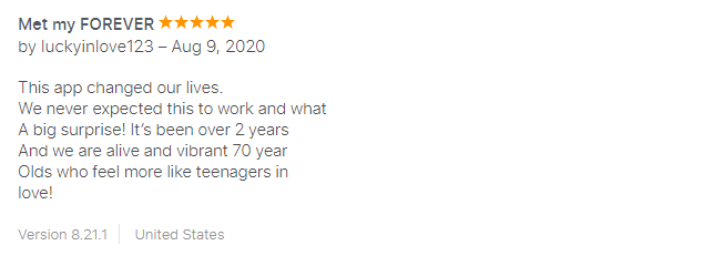 Apple-app-store-Zoosk-review