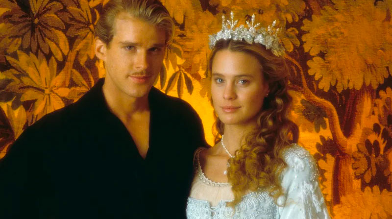 Wesley and Princess Buttercup after he gave his declaration of love.