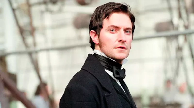 The man from North and South in one of his declarations of love.