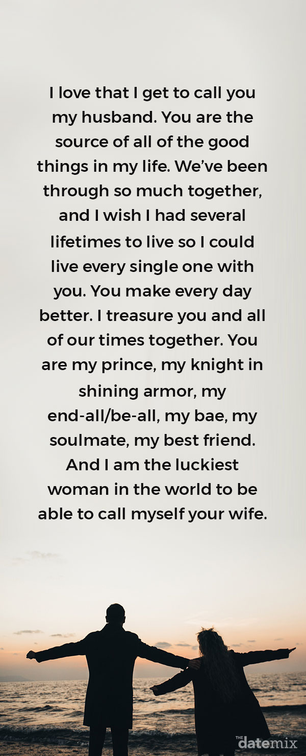 An inspiring passage about romance